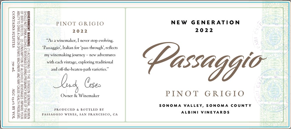 2022 Pinot Grigio 1